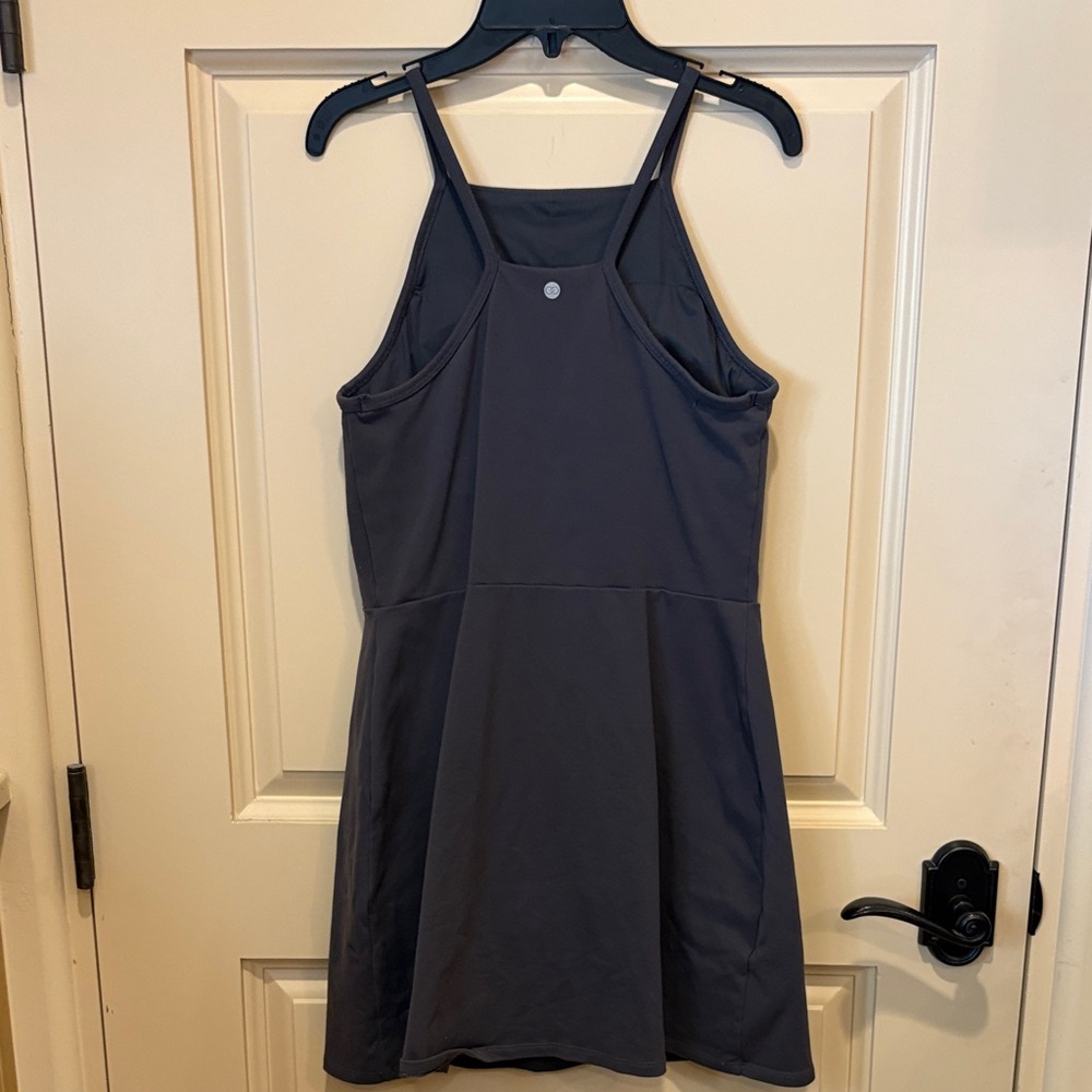 CALIA by Carrie Underwood Charcoal Gray Mini Dress - Picture 5 of 5